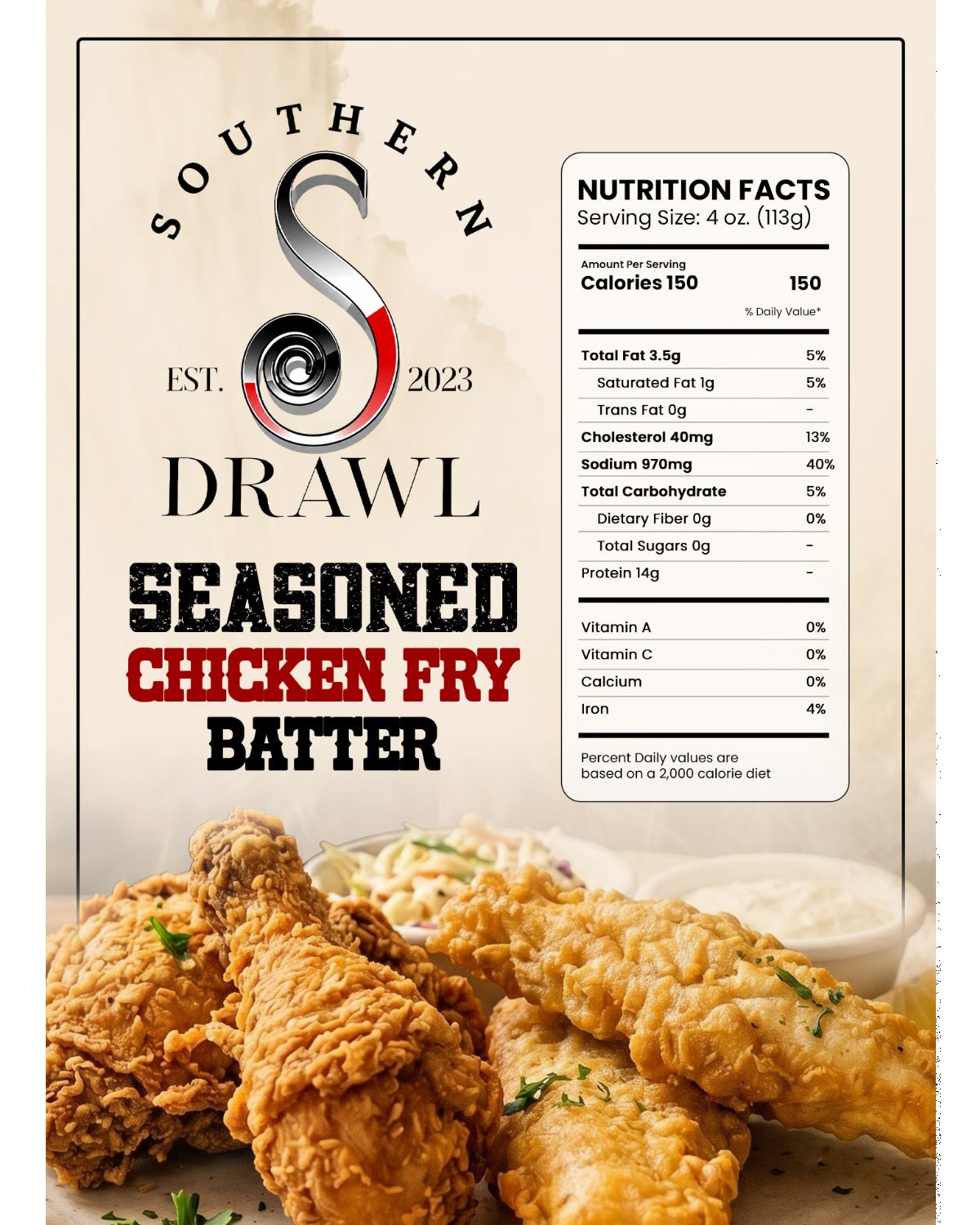 Seasoned Chicken Fry Batter