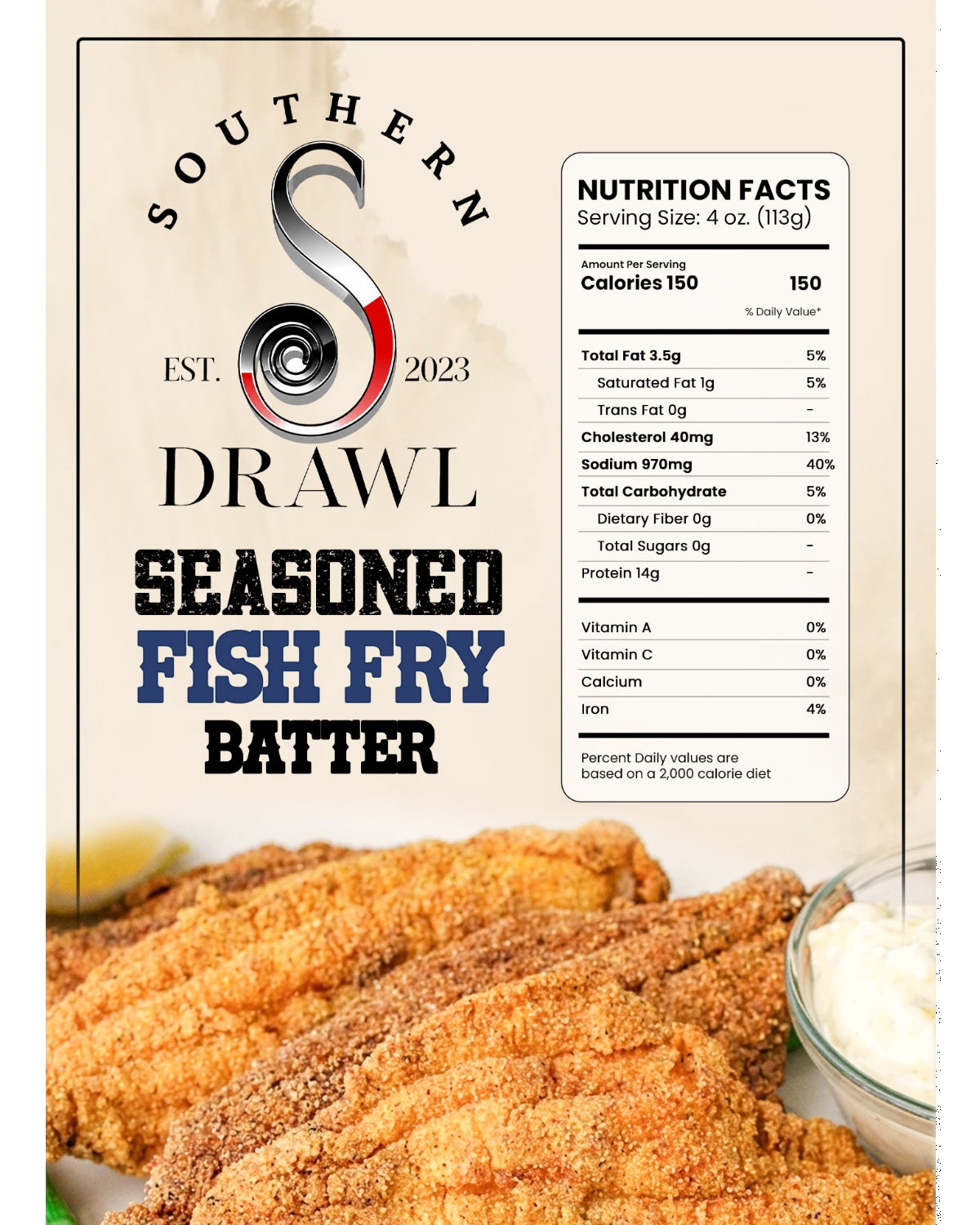 Seasoned Fish Fry Batter