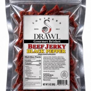 BLACK PEPPER BRISKET BEEF JERKY
